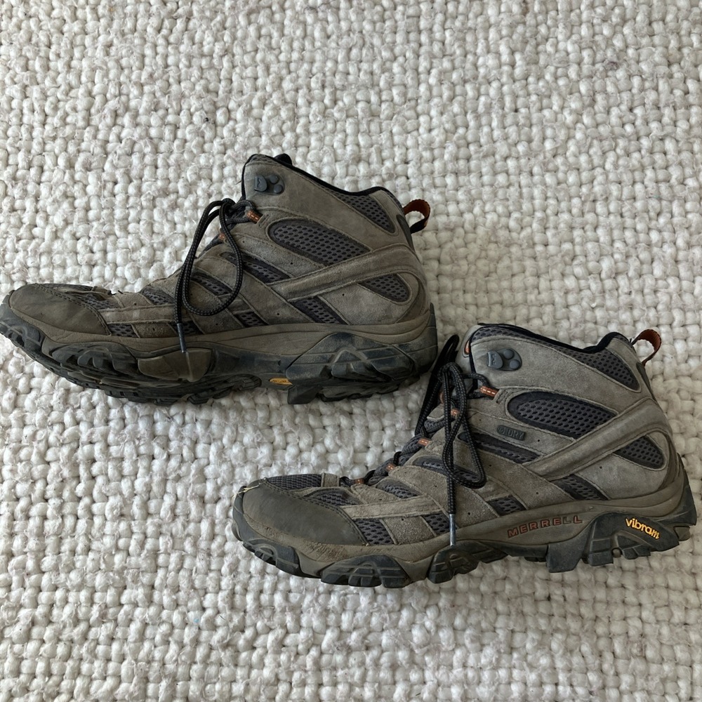 Men's Merrell Moab 3 Mid Vent Hiking Shoes Size‎ 13